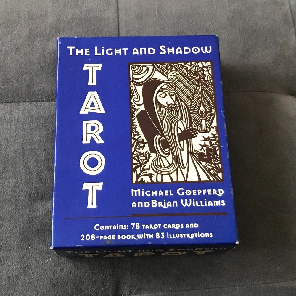 The Light and Shadow Tarot Vintage 1997 Brian Williams & Michael Goepferd